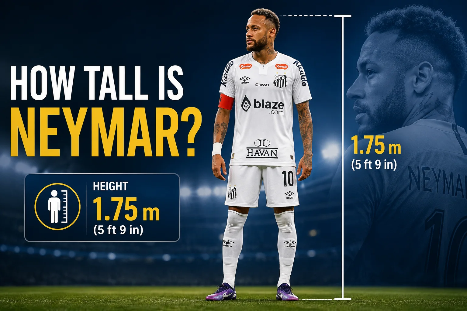 How Tall Is Neymar?