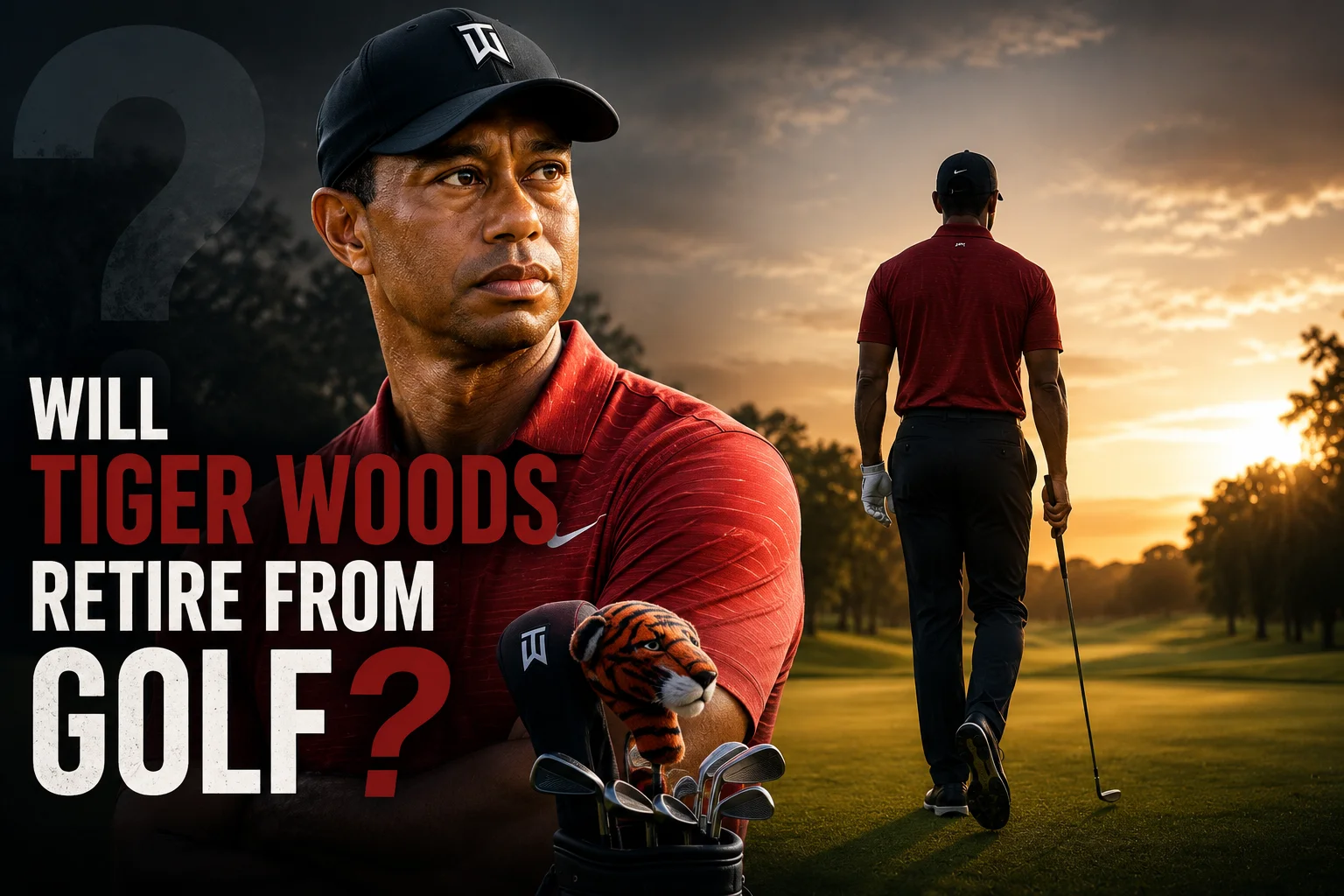 will tiger woods retire from golf?